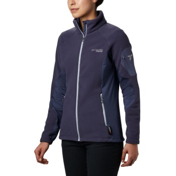 Columbia Titan Pass II 2.0 Fleece, Chamarras Azul Marino Grises Para Mujer | 932847-XLG